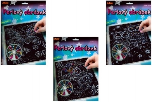 ARTLOVER Perlenbild Eule 20x25 cm