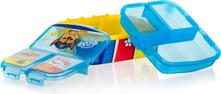 Praktische Aufteilung für Ordnung bei der Brotzeit