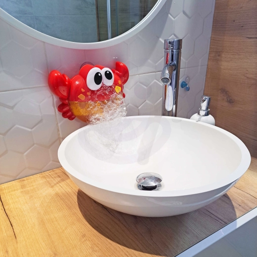 Automatischer Schaum auf Knopfdruck