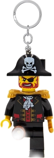 LEGO Iconic leuchtender Schlüsselanhänger Captain Brickbeard mit LED