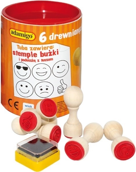 Stempel-Smiley für Kinder