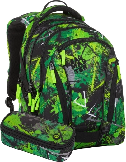 Bagmaster BAG 23 Studenten-Set grün-schwarz
