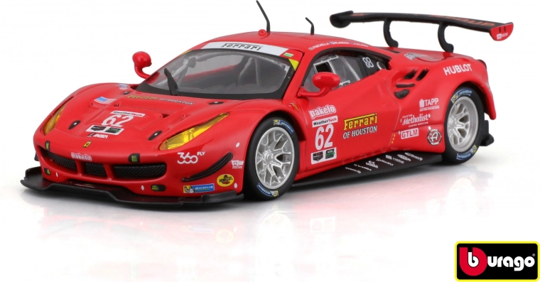 Metallmodellauto Bburago 1:43 FERRARI 488 GTE Racing (2017)