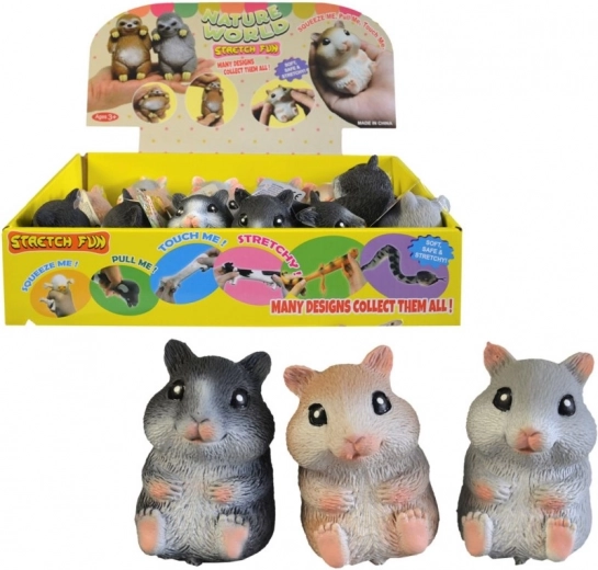 Gummihamster 8 cm - Spielzeug für Kinder