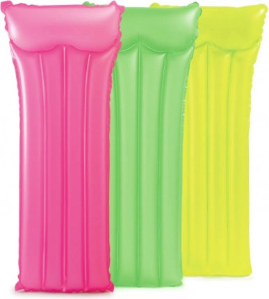 Aufblasbare Strandmatratze 183 × 76 cm – transparent