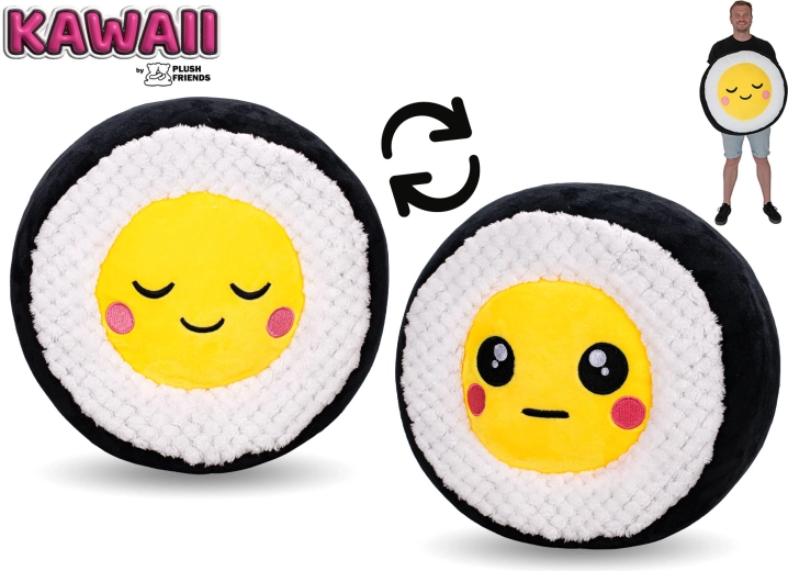 Plush Friends Kawaii Plüsch-Sushi-Ei 60 cm – 1 Stück