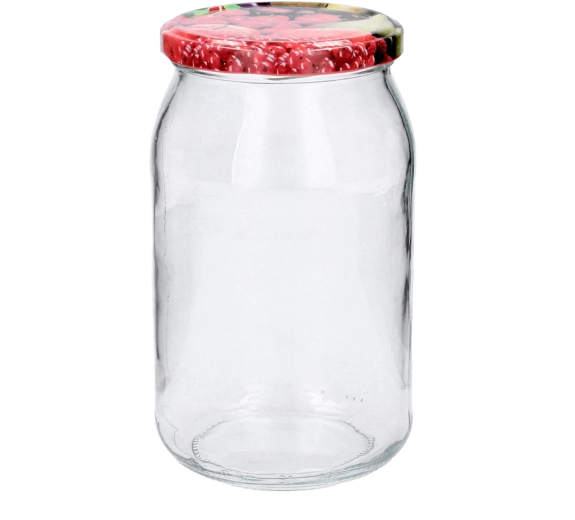 Glaseinmachgläser 900 ml mit 82‑mm-Deckeln – Set mit 8 Stück