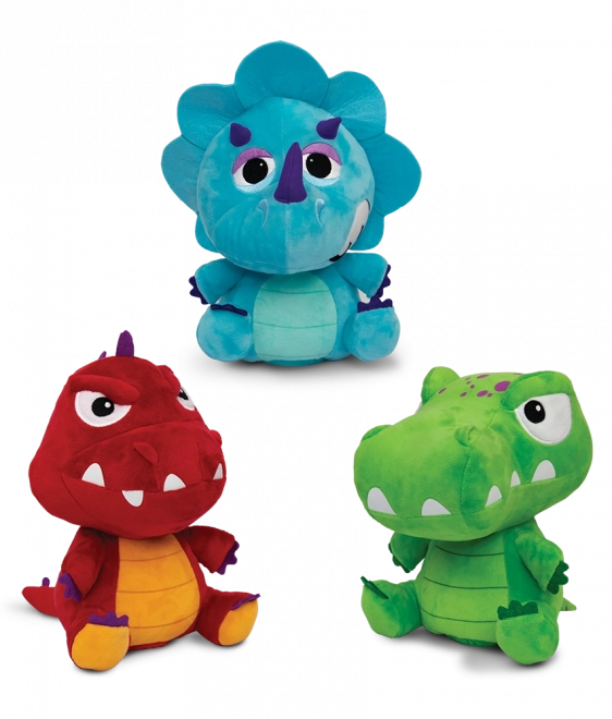 Knackendes Dinosaurier-Ei mit Sound