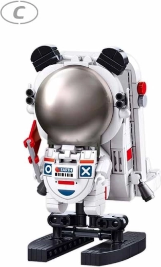 Sluban Astronaut auf dem Mars