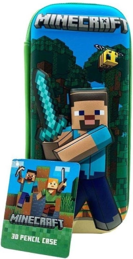 Auffälliges 3D-Minecraft-Motiv