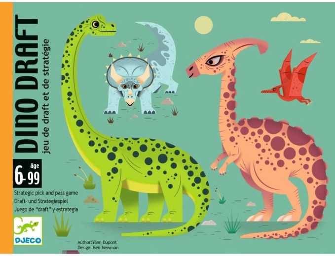 Djeco Kartenspiel Dino Draft