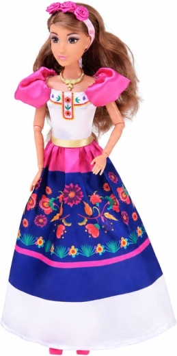 Farbenfrohes Folklorekleid