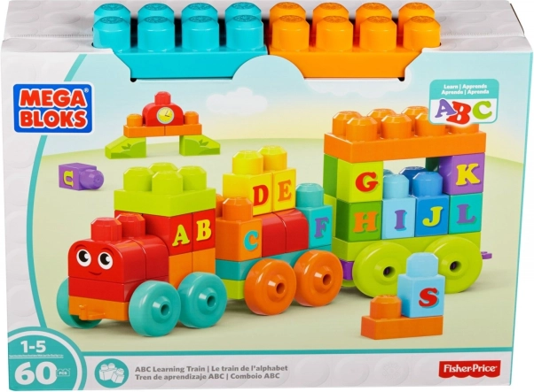 ABC Zug-Baukasten zum Erlernen des Alphabets