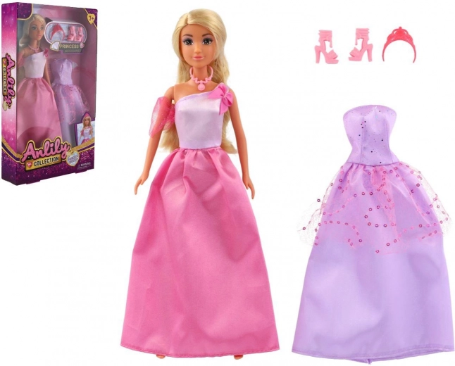 Puppe Prinzessin Anlily mit Ersatzkleidern