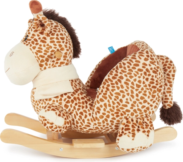 Weich gepolsterter Sitz mit Sicherheitsgurt