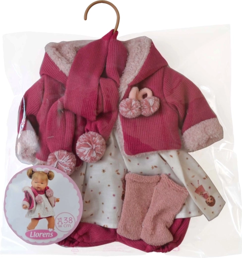 Komplettes Winter-Outfit für 38 cm Puppe