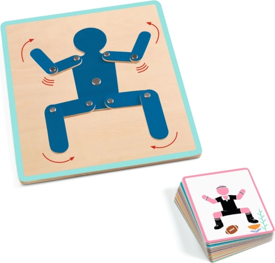 Gelenkfigur mit beweglichen Gliedmaßen