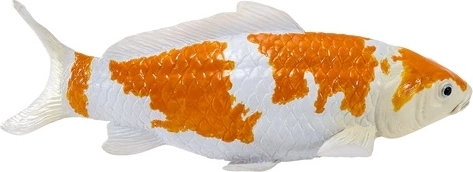 Handbemalte Details wie bei einem echten Fisch