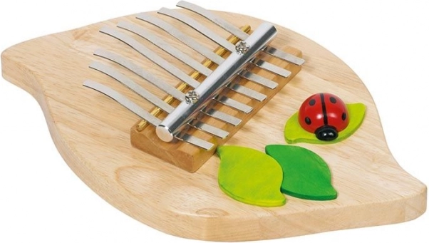 Kalimba Mini-Pianino mit Marienkäfer