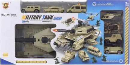 Militärset zum Ausklappen