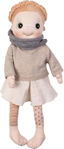 Weicher grauer Schlauchschal für extra Komfort