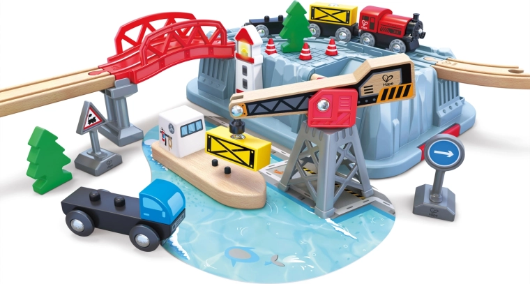 Brücke, erhöhte Strecken und dynamische Fahrt