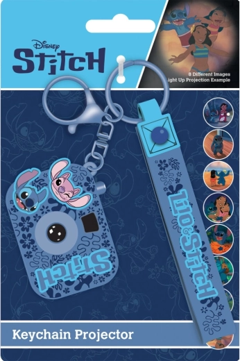 Schlüsselanhänger mit Projektor Lilo & Stitch