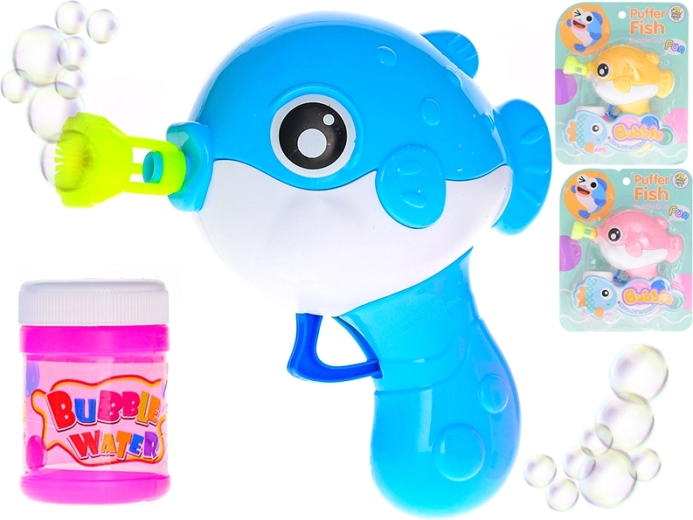 Seifenblasen-Fisch mit Schwungwerk 16 cm