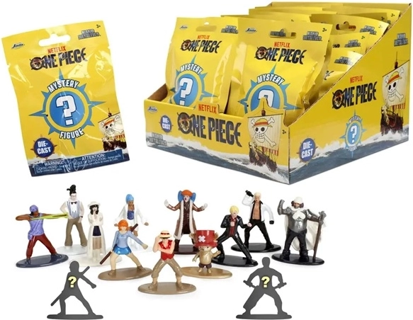 JADA One Piece Metall-Sammelfigur im Überraschungsbeutel – 1 Stück