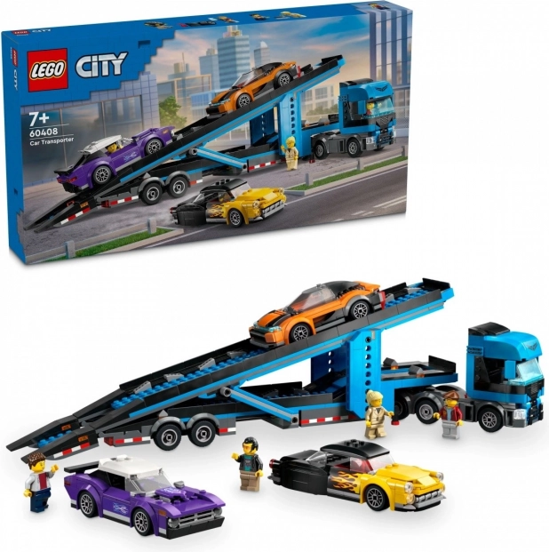 LEGO® City 60408 Autotransporter mit Sportwagen