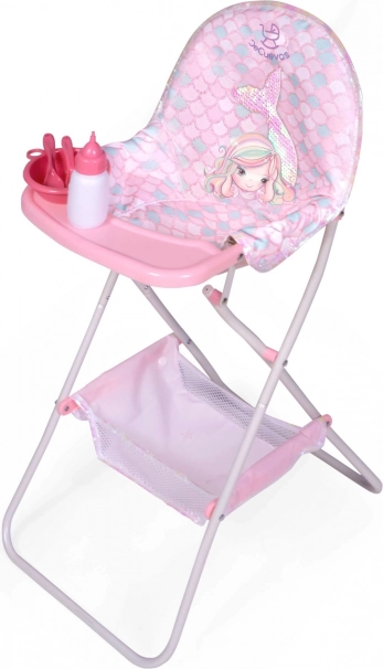 Klappbarer Hochstuhl für Puppen OCEAN FANTASY