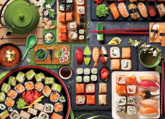 Puzzle EUROGRAPHICS Sushi-Tisch 1000 Teile