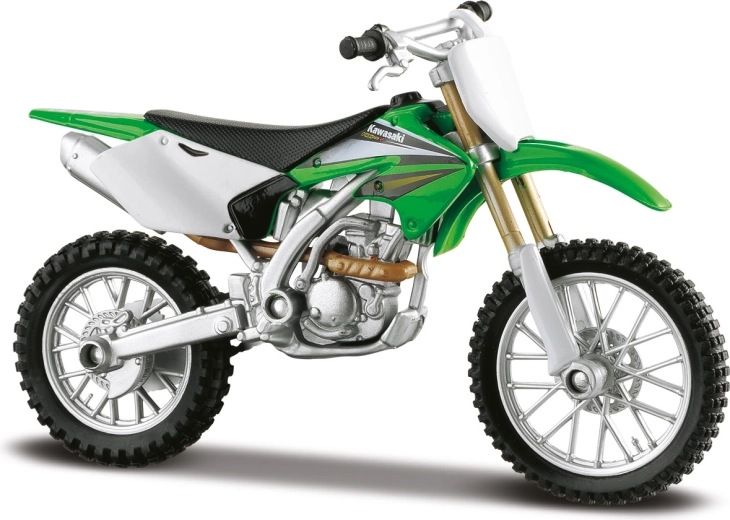 Maisto Modellmotorrad Kawasaki KX 250F 1:18