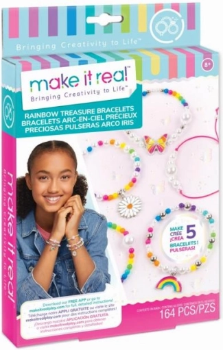 Regenbogenschatz Armband-Bastelset
