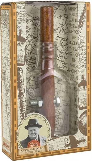 Professor Puzzle Churchill Schnuller mit Flasche