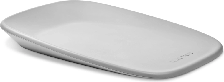 Nattou weiche Wickelauflage Softy Grey 50 × 70 cm BPA-frei