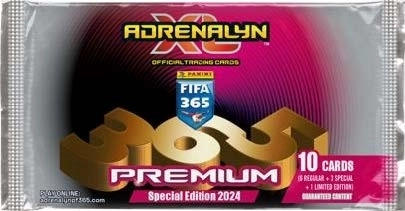 Panini FIFA 365 2024 Adrenalyn XL Premium-Sammelkarten - 1 Stück