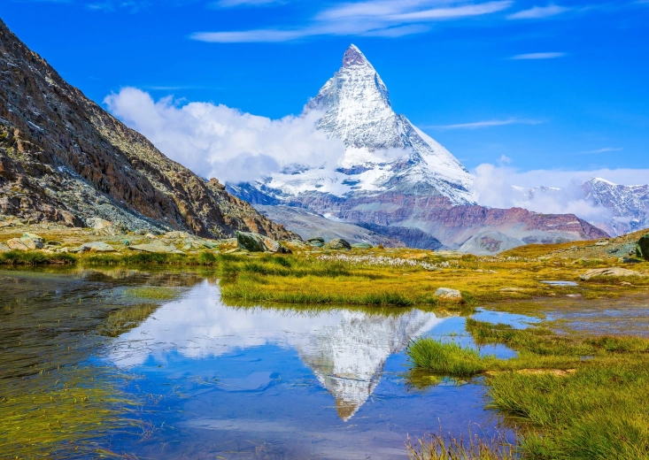 Enjoy Puzzle Spiegelung des Matterhorn-Gipfels 1000 Teile