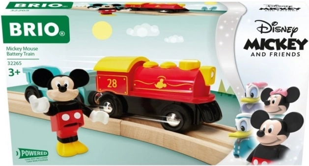 Micky Maus – batteriebetriebener BRIO-Disney-Zug