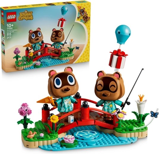 LEGO Animal Crossing: Schuberts und Hörnchens Spaziergang
