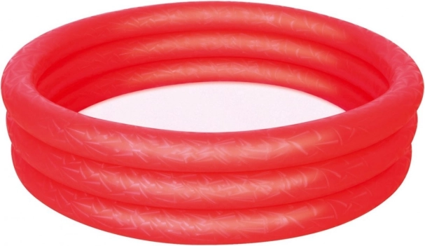 BESTWAY Kinderplanschbecken aufblasbar 102 × 25 cm, rot