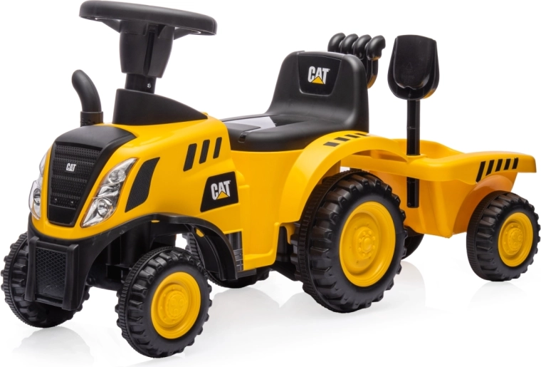 Milly Mally Rutschtraktor CAT mit Anhänger
