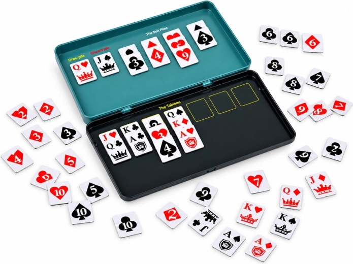 Übersichtliche Spielfläche in der Box