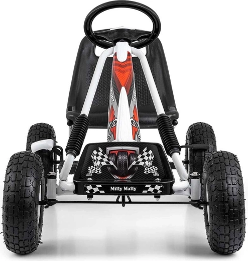 Sichere Kontrolle mit Freilauf und Handbremse