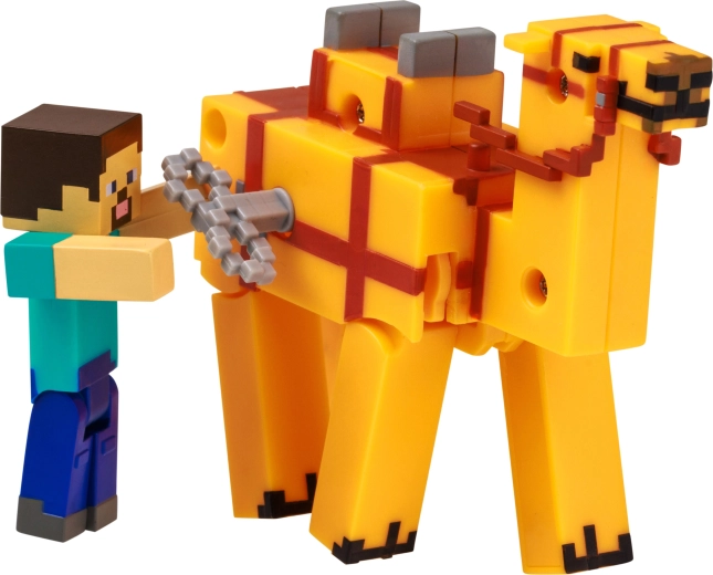 Eine Figur und ein Tier in einer Packung