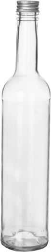 Glasflasche mit Metallverschluss 0,5 l