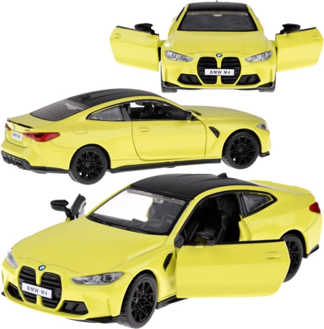 Metallauto-Modell BMW M4 mit Sound- und Lichteffekten