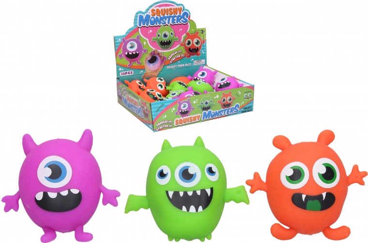 Quetsch-Monster 9 cm Anti-Stress-Spielzeug