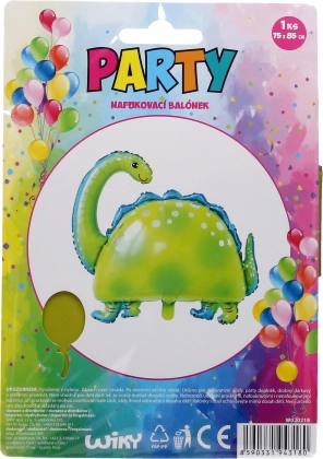 Aufblasbarer Ballon in Form eines Dinosauriers