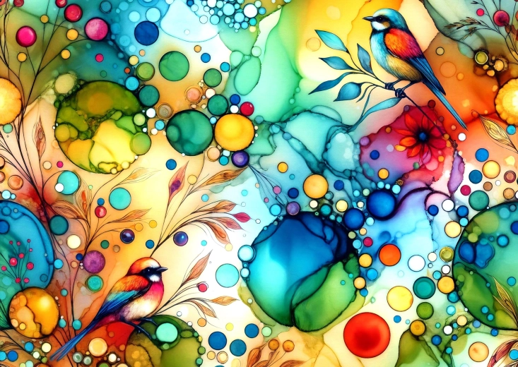 Enjoy Puzzle Schönheit der Vögel 1000 Teile